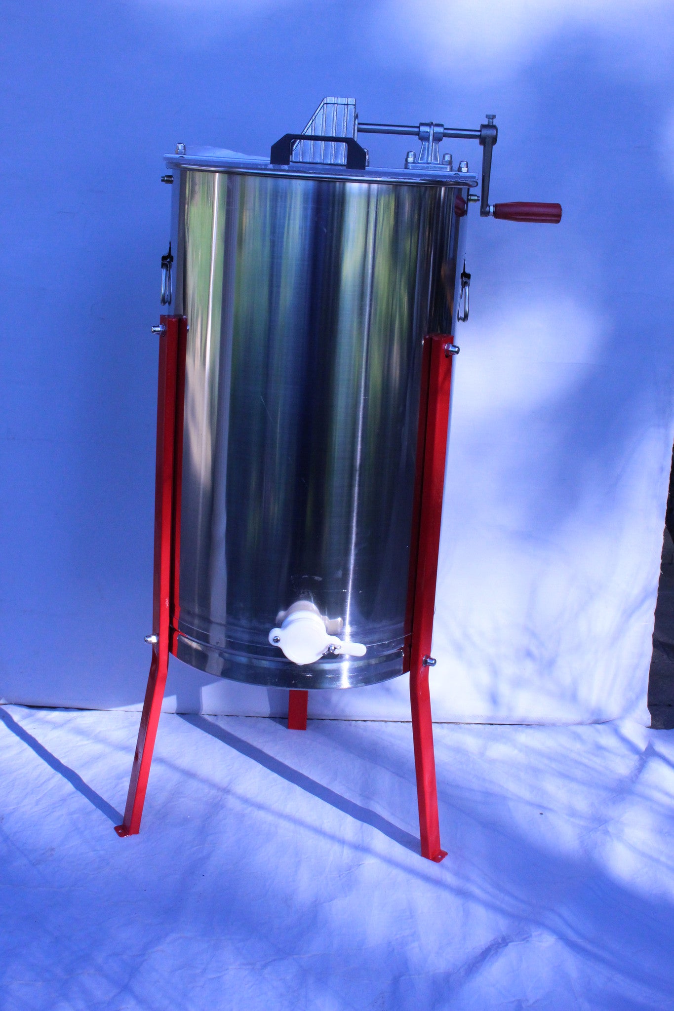 Manual Stainless Steel 2 Frame Honey Extractor